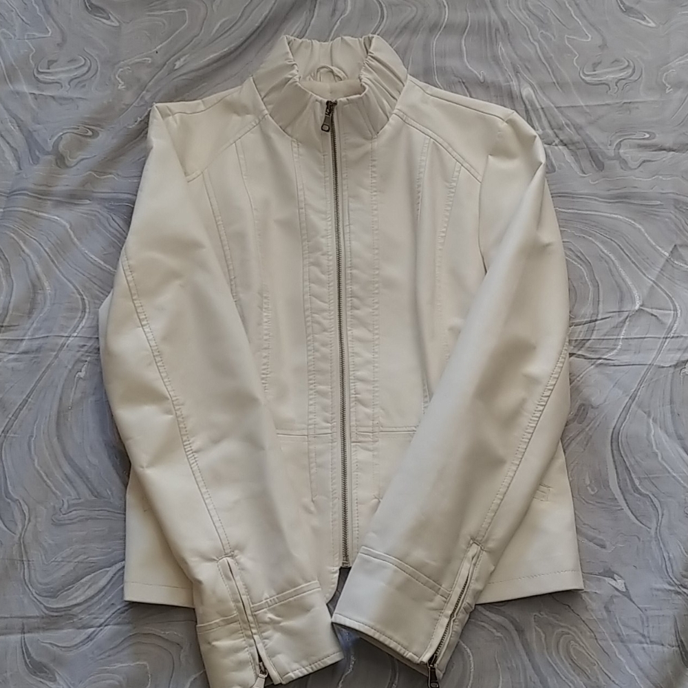 Women leather jacket